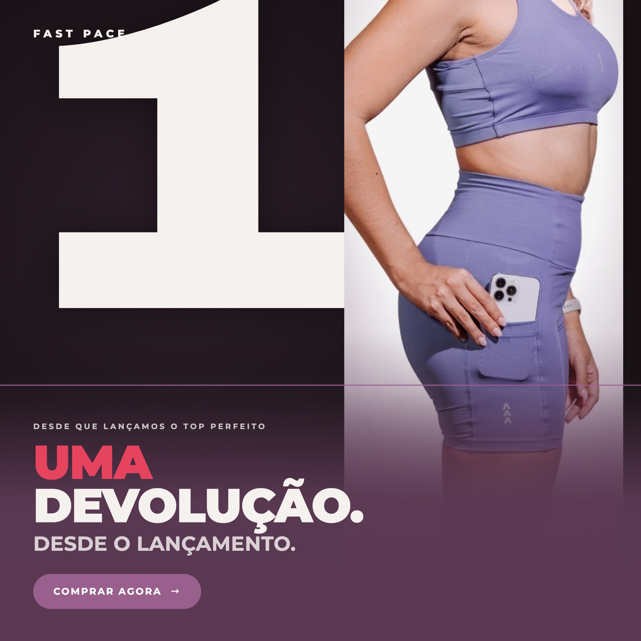 1 devolução desde o lançamento